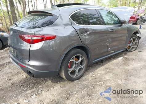 2018 Alfa Romeo Stelvio Ti Awd from USA, damaged, VIN ZASFAKBN9J7B90506
